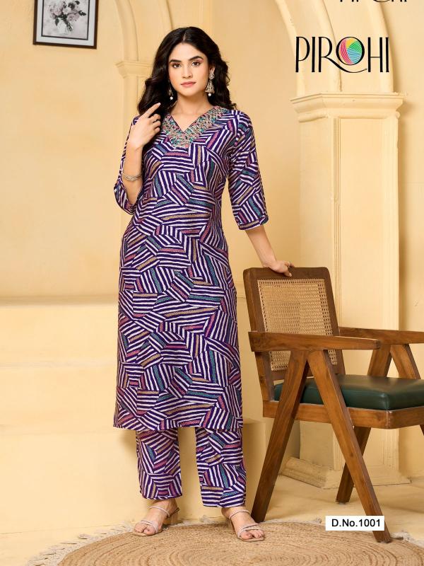 Pirohi krishi 2 kurtis wholesale